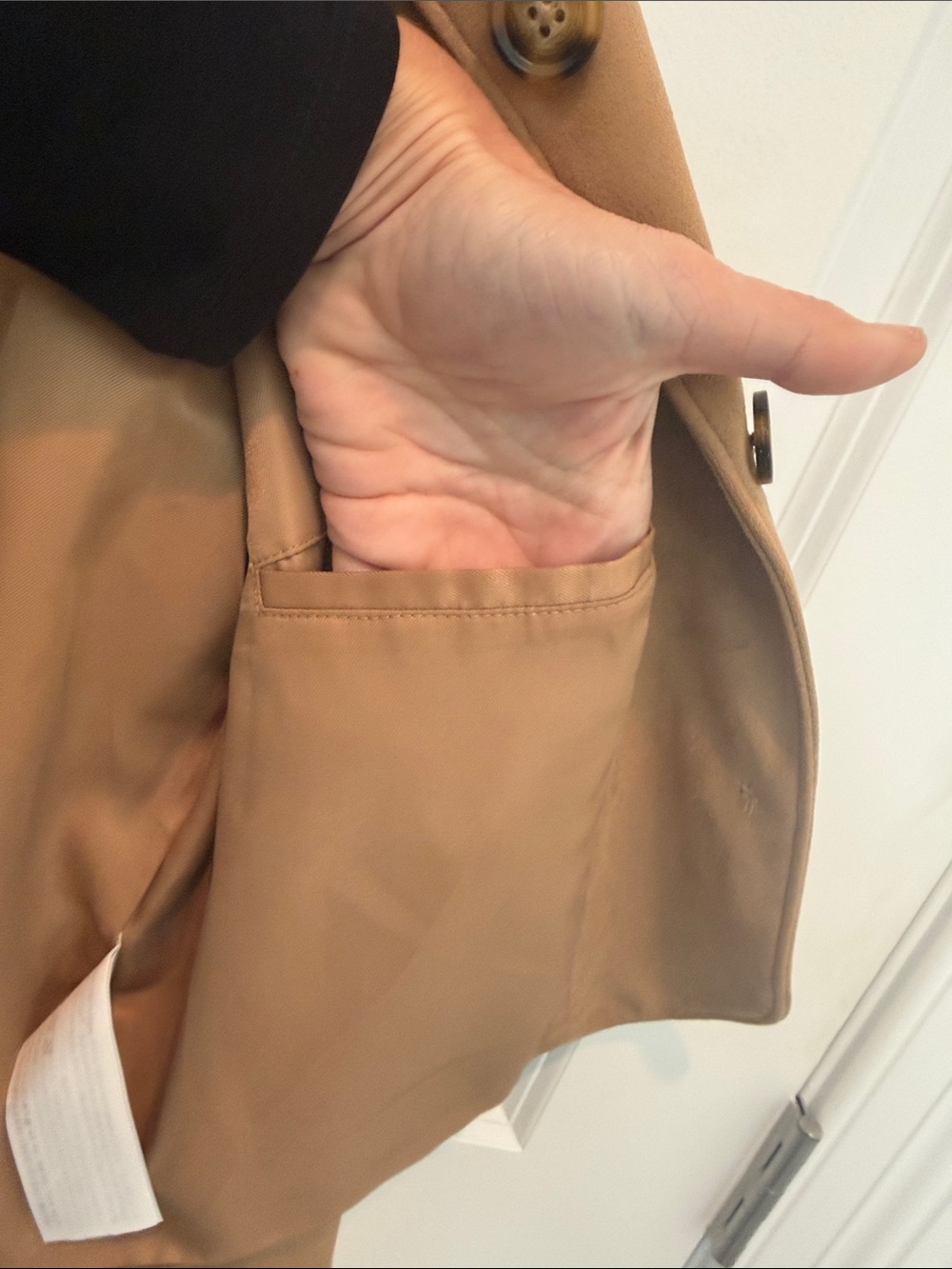 Abercrombie & Fitch Women's Vegan Suede Jacket - Picture 7 of 8